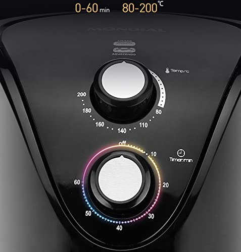 3.5L Electric Air Fryer with Nonstick Detachable Basket