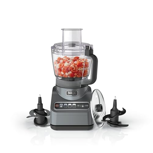 Professional Food Processor with 9-Cup Bowl and 4 Functions