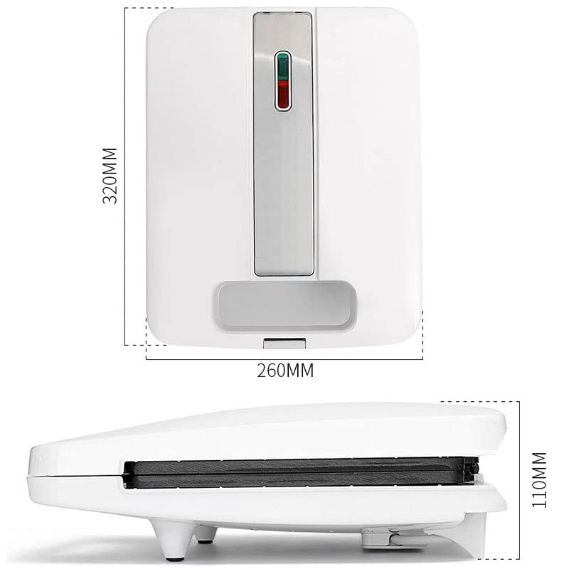 Electric Sandwich Maker with Breakfast Grill Function