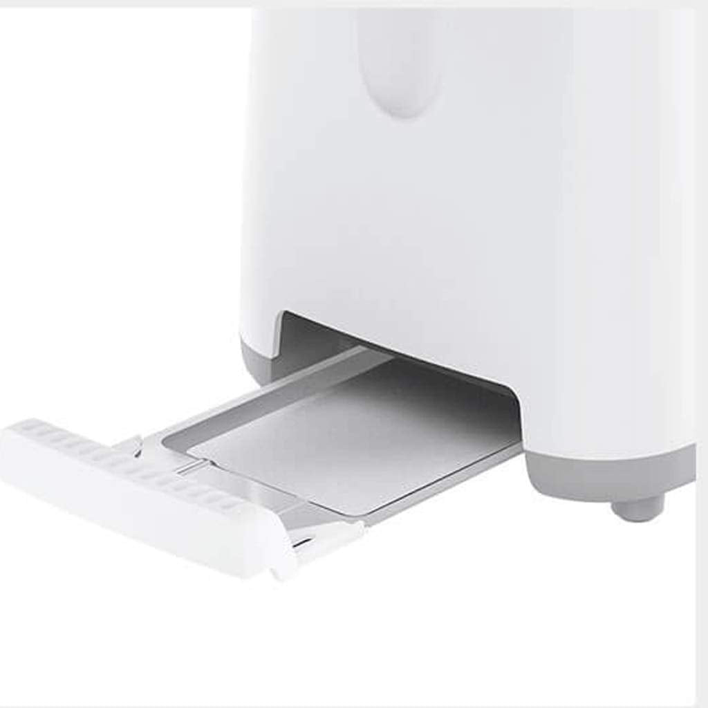 2-Slice Stainless Steel Toaster with Extra Wide Slots and 6 Shade Settings