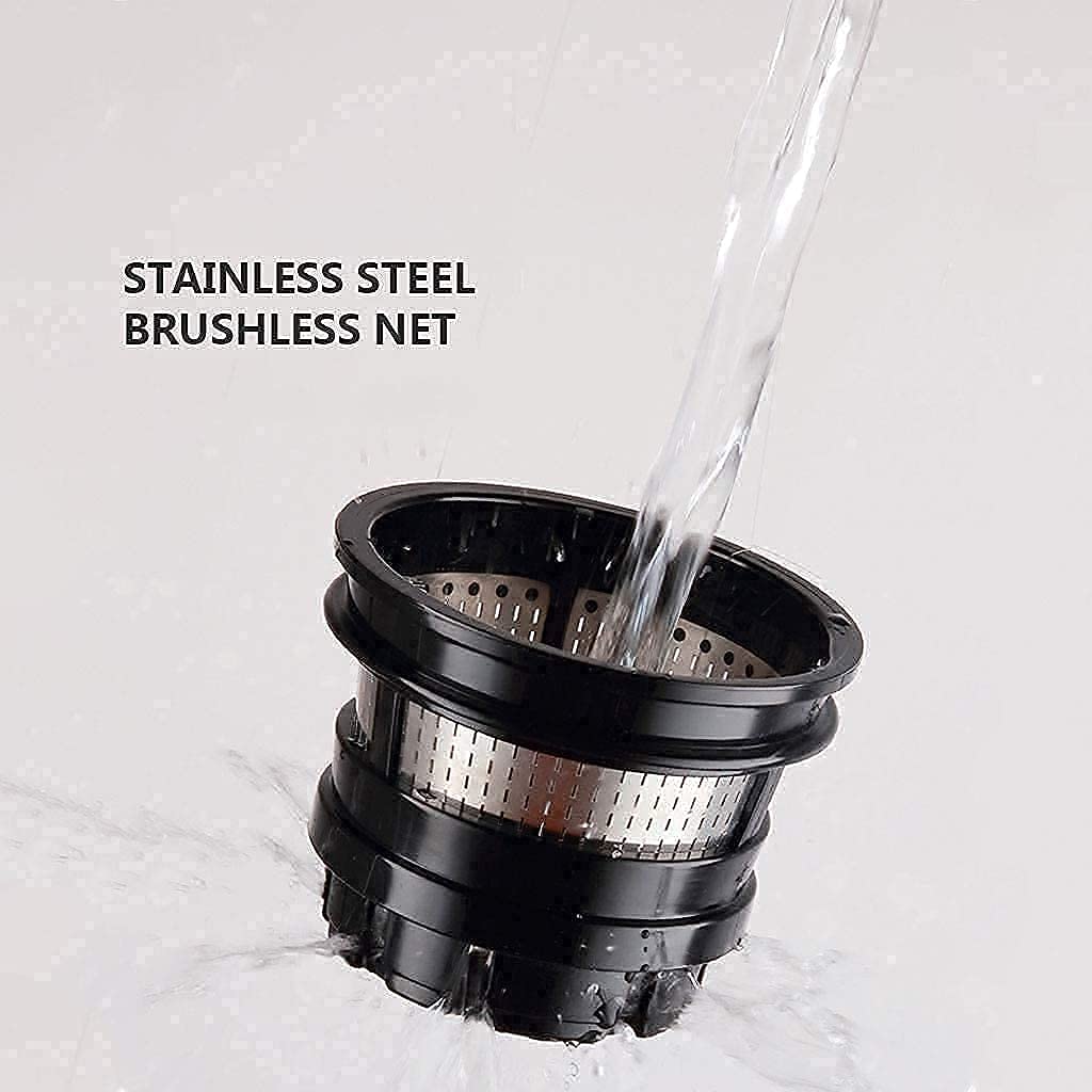 Slow Juicer Machine with Dual Feed Chute and BPA-Free Components