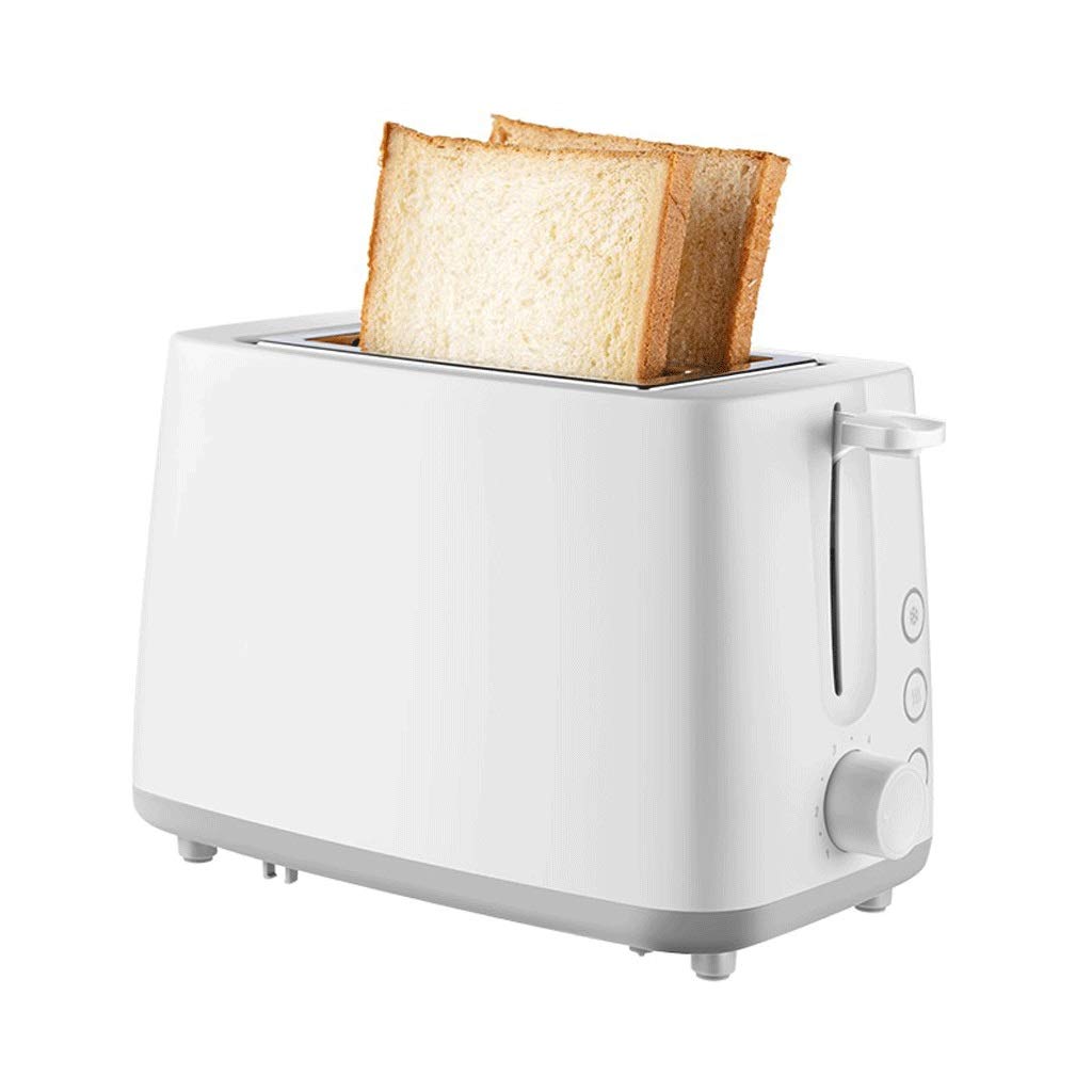 2-Slice Stainless Steel Toaster with Extra Wide Slots and 6 Shade Settings