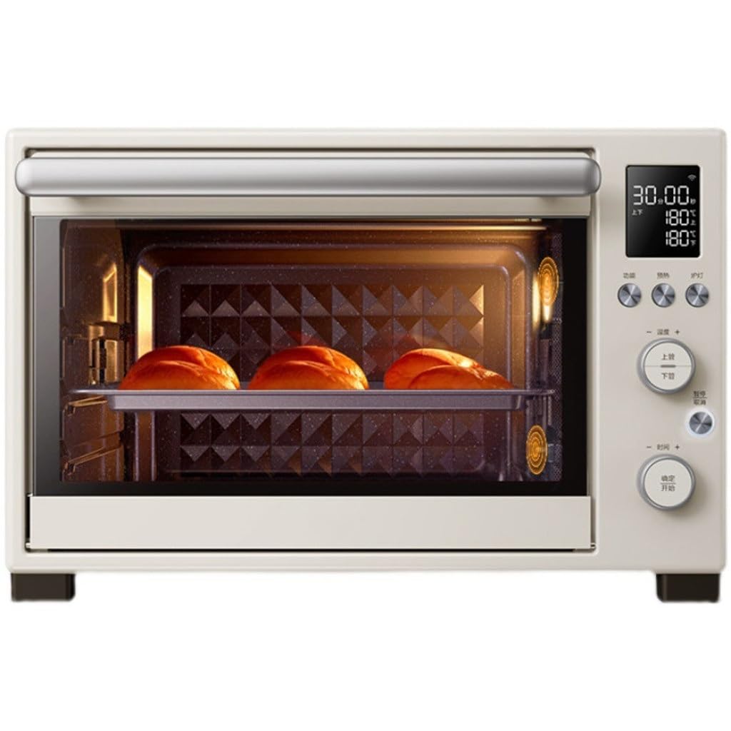Electric Oven with Hot Air Circulation and Smart Temperature Control