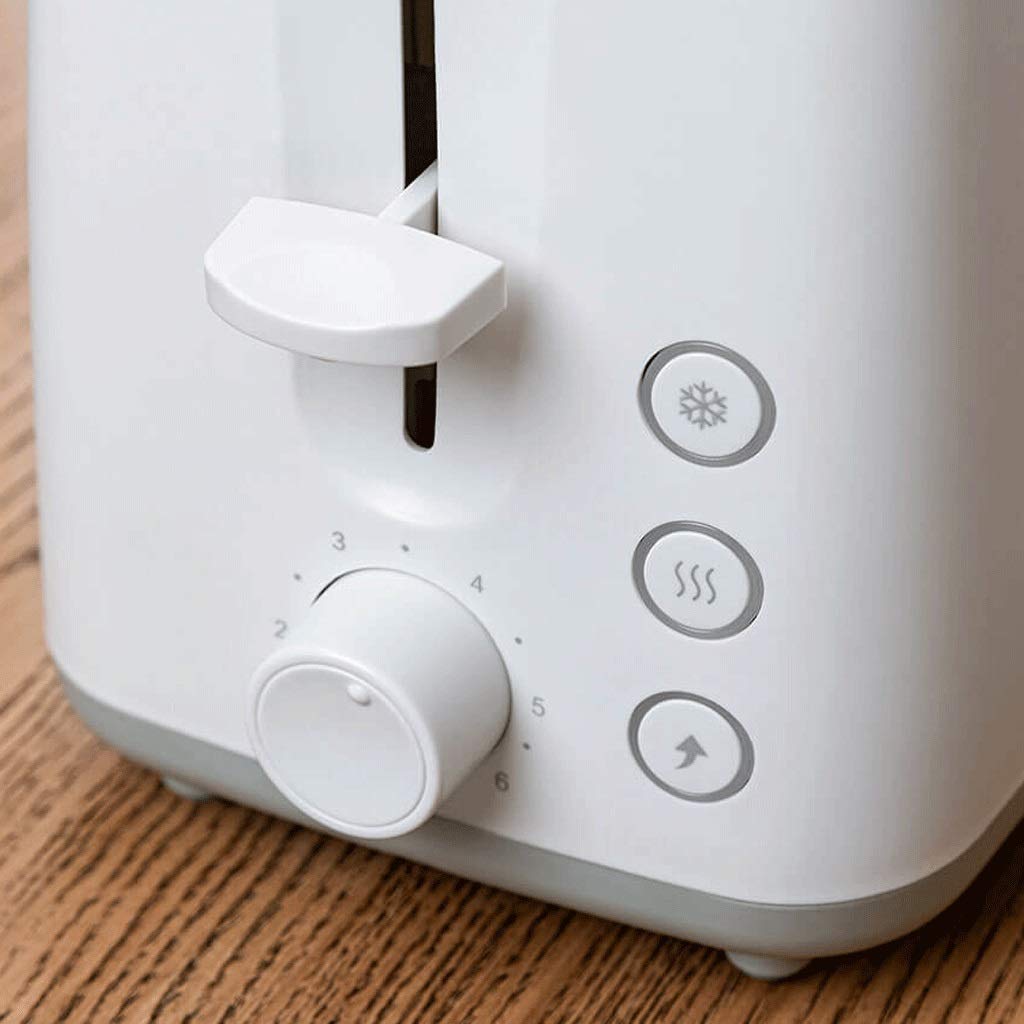 2-Slice Stainless Steel Toaster with Extra Wide Slots and 6 Shade Settings