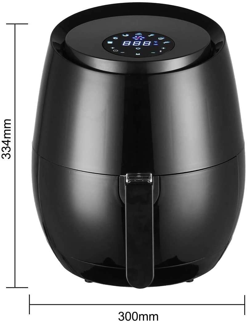 5.2L Smart Air Fryer with LCD Digital Screen