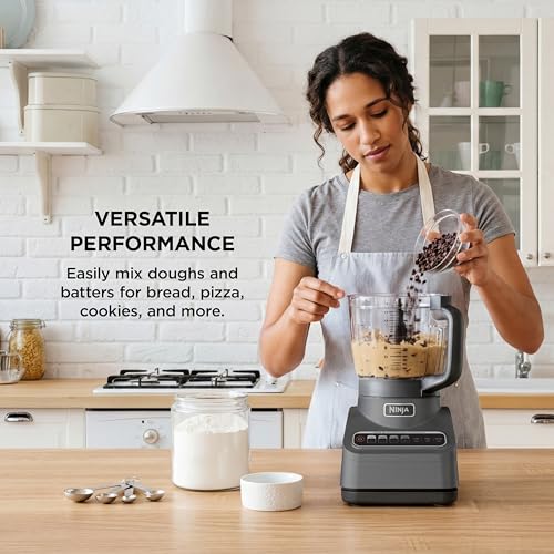 Professional Food Processor with 9-Cup Bowl and 4 Functions