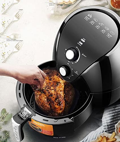 3.5L Electric Air Fryer with Nonstick Detachable Basket