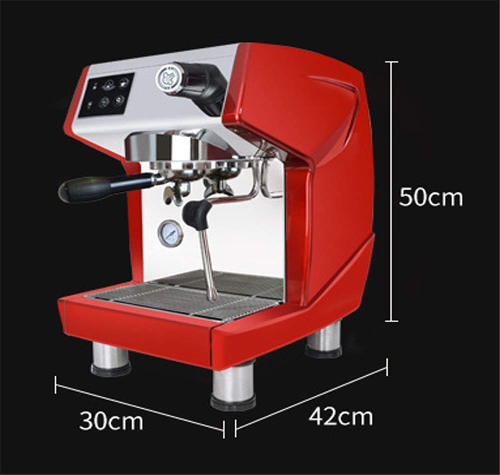 Semi-Automatic Espresso Machine with Grinder for Coffee Shops and Home Use