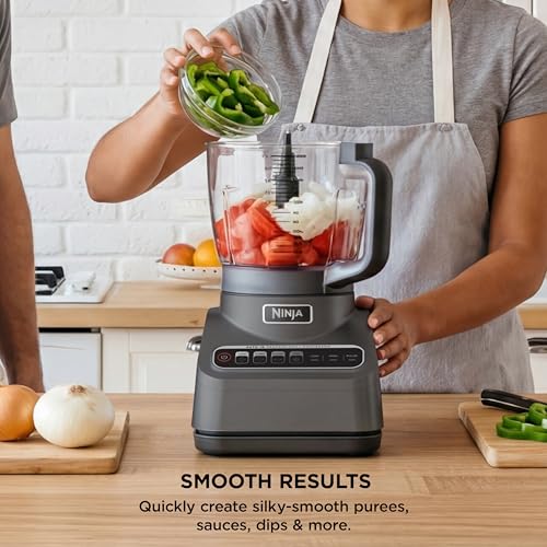 Professional Food Processor with 9-Cup Bowl and 4 Functions