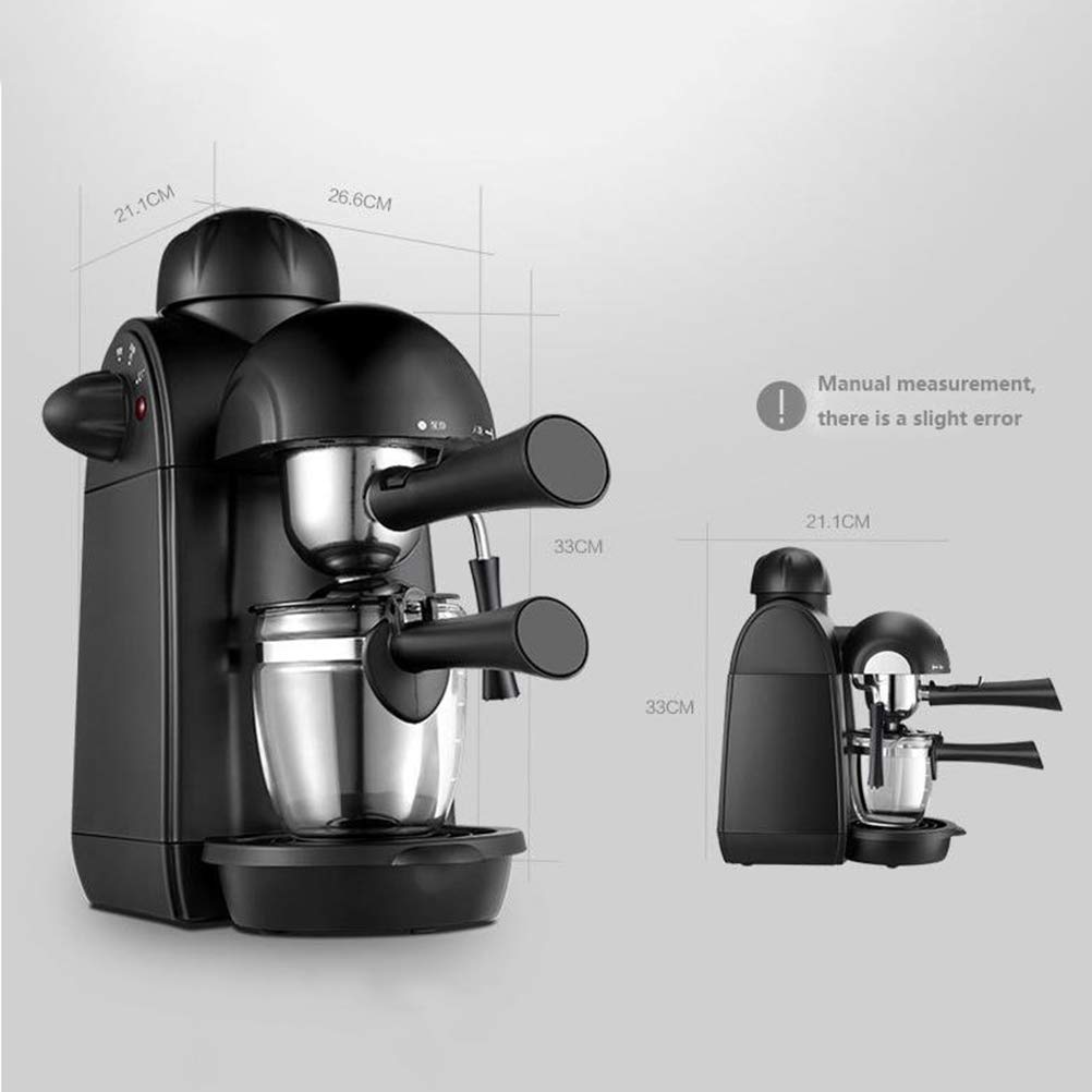 Espresso Machine with Milk Frothing Arm and 5 Bar Pressure Pump