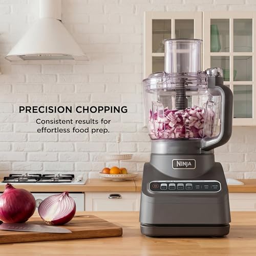 Professional Food Processor with 9-Cup Bowl and 4 Functions