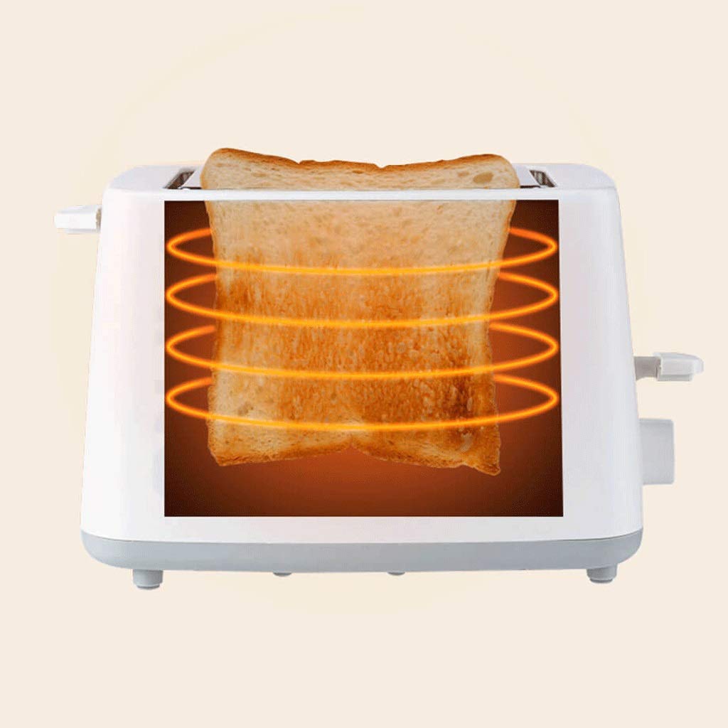 2-Slice Stainless Steel Toaster with Extra Wide Slots and 6 Shade Settings