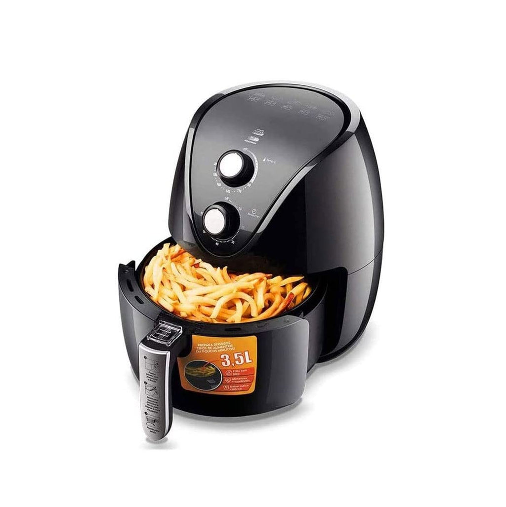 3.5L Electric Air Fryer with Nonstick Detachable Basket