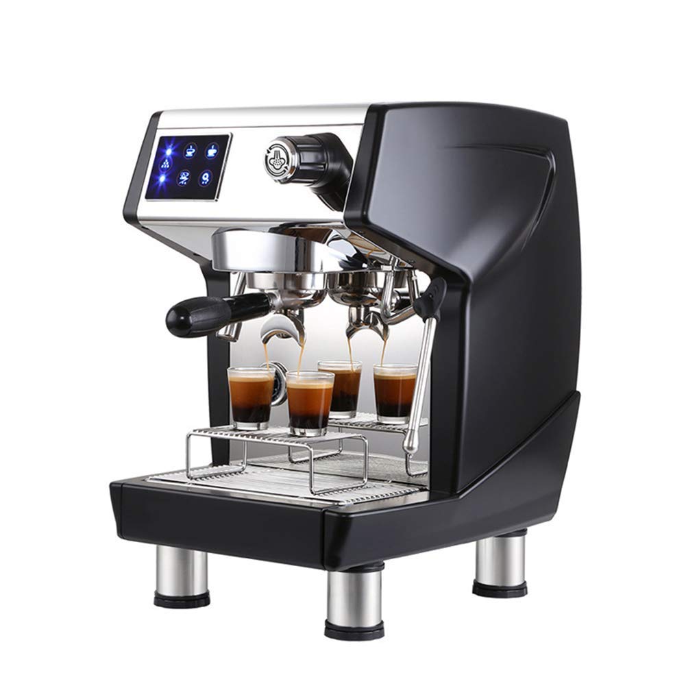 Semi-Automatic Espresso Machine with Grinder for Coffee Shops and Home Use
