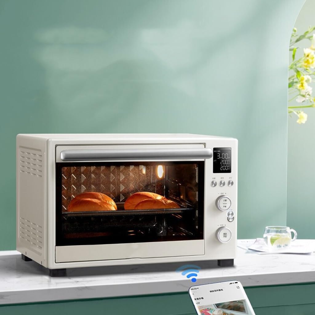Electric Oven with Hot Air Circulation and Smart Temperature Control
