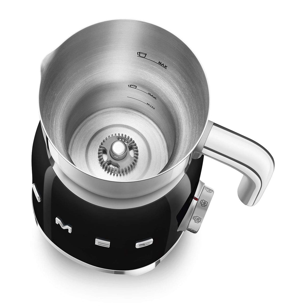Milk Frother with 6 Preset Programs and Hot or Cold Frothing Function