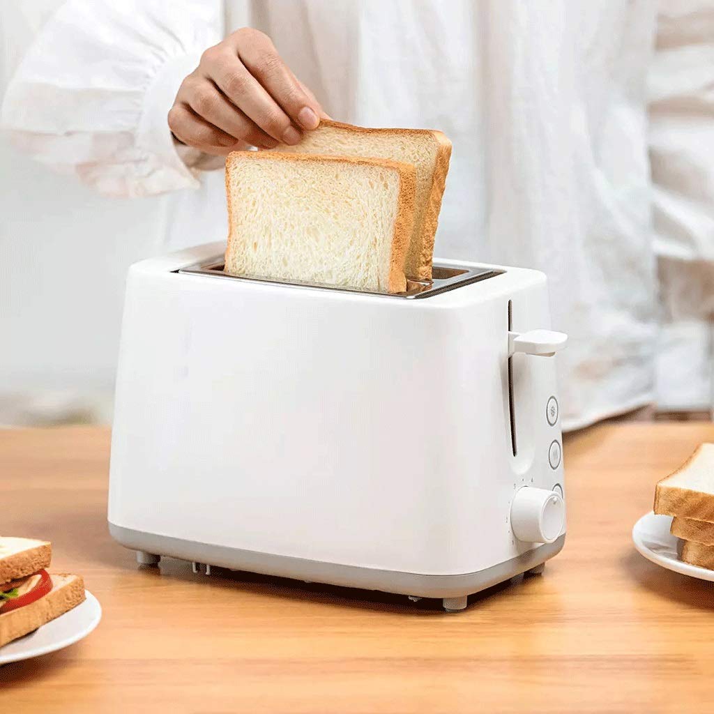2-Slice Stainless Steel Toaster with Extra Wide Slots and 6 Shade Settings