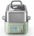 Digital Electric Food Steamer with 2-Tier BPA-Free Trays and Auto Shutoff
