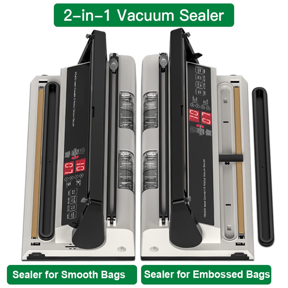 Commercial Vacuum Sealer with Double Pump and 40cm Seal Bar