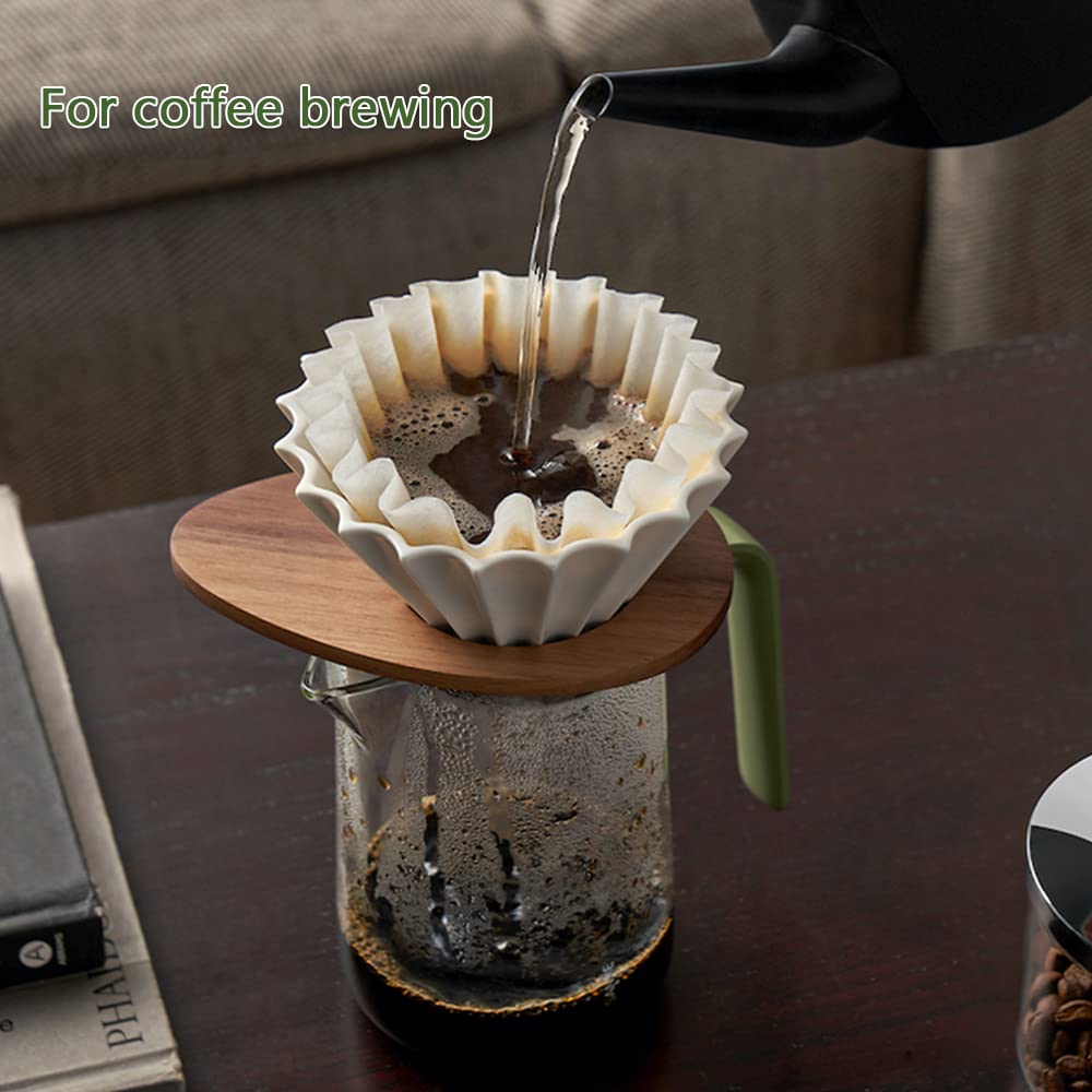 600ml Electric Gooseneck Kettle with Temperature Control for Coffee and Tea