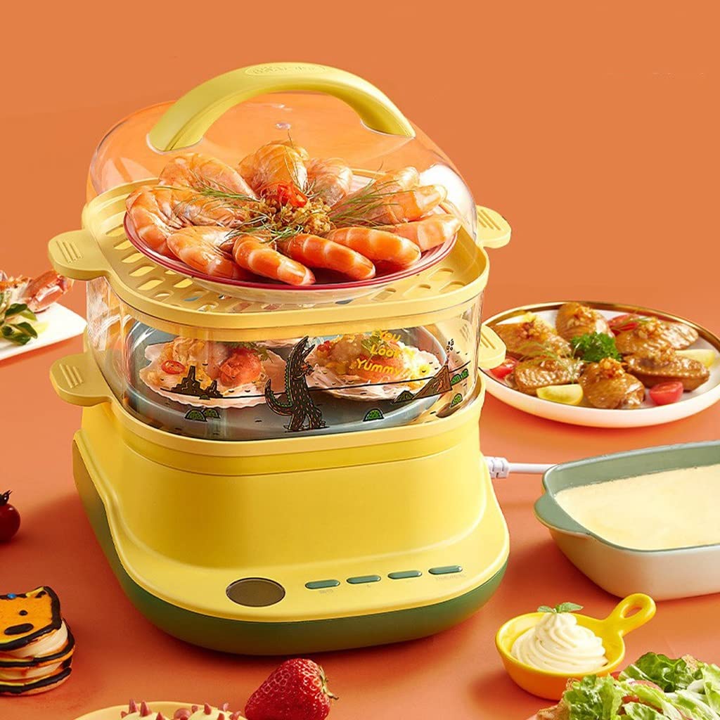 Multifunctional Electric Steamer Rice Cooker for Breakfast and Eggs