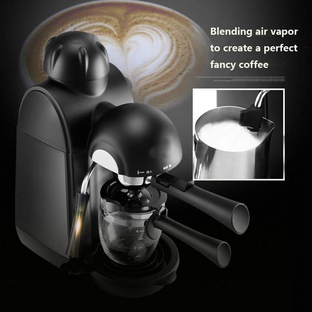 Espresso Machine with Milk Frothing Arm and 5 Bar Pressure Pump