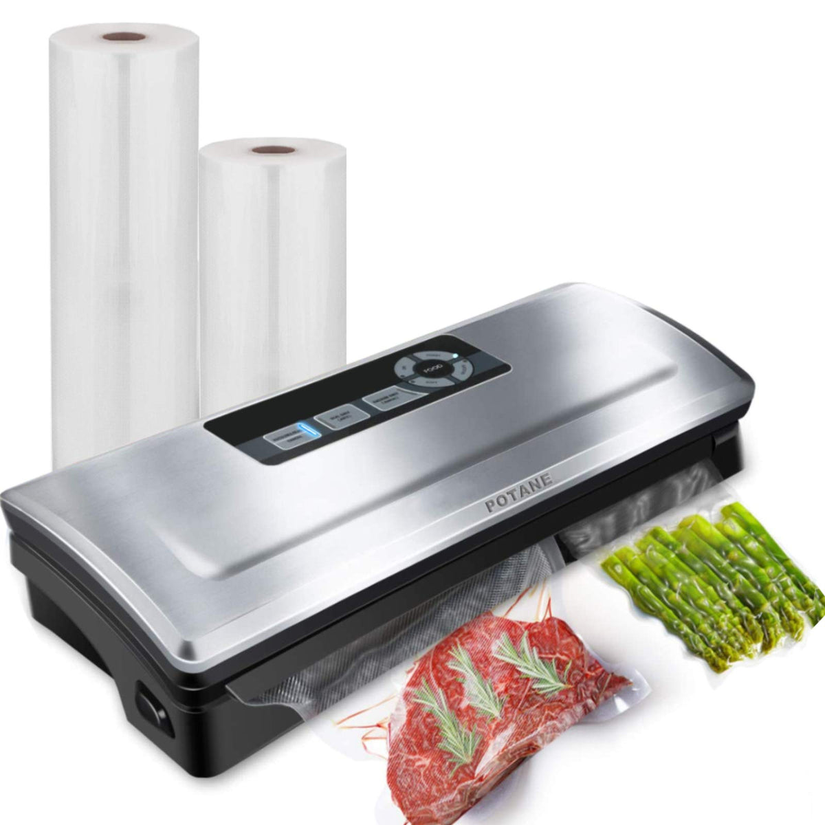 8-in-1 Vacuum Sealer with Dry and Moist Food Modes