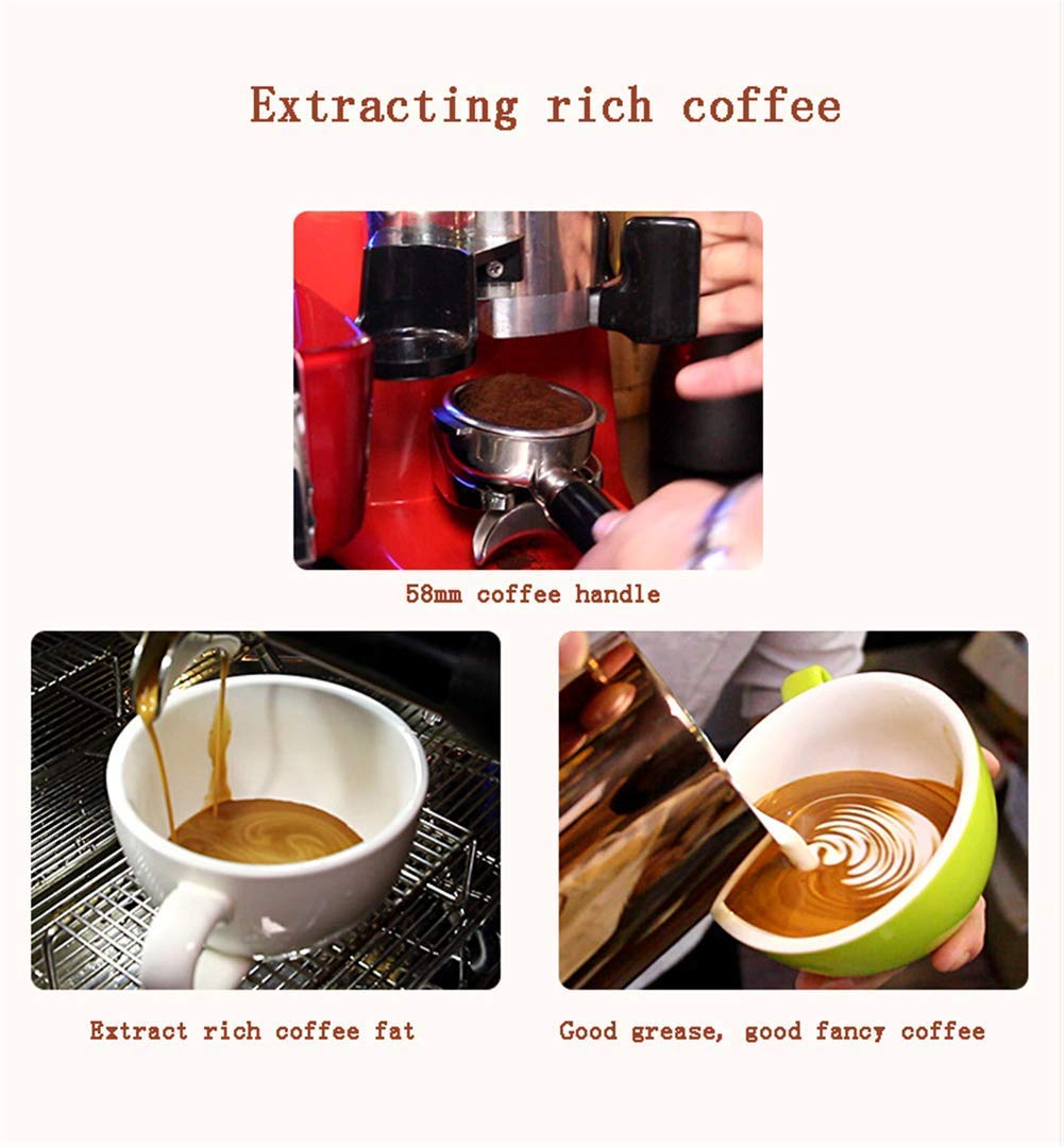 Semi-Automatic Espresso Machine with Grinder for Coffee Shops and Home Use