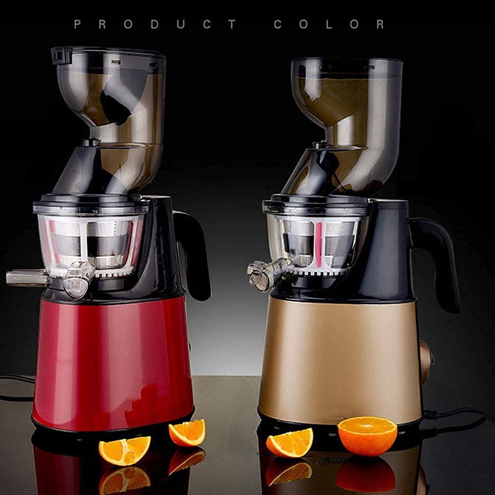 Slow Masticating Juicer with Wide Mouth Hopper for Fruits and Vegetables