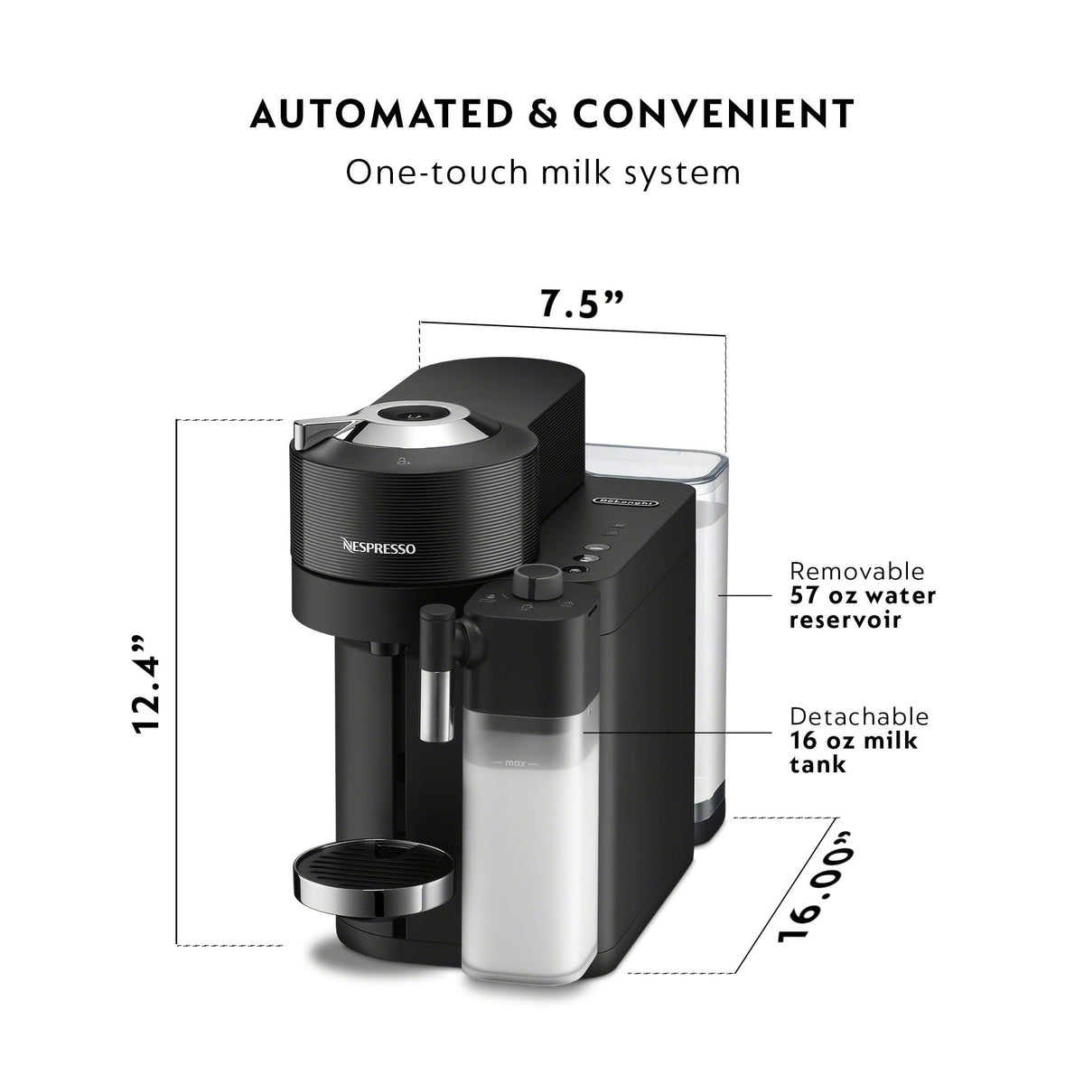Nespresso Vertuo Lattissima by De'Longhi