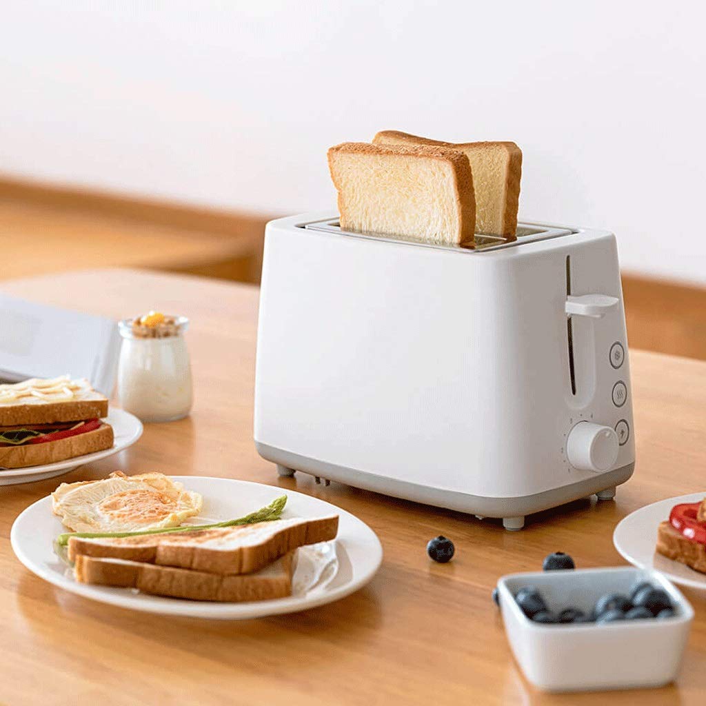 2-Slice Stainless Steel Toaster with Extra Wide Slots and 6 Shade Settings