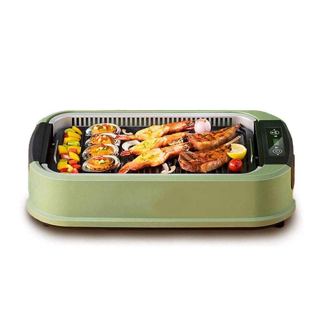 Smokeless Electric Grill with Nonstick Griddle