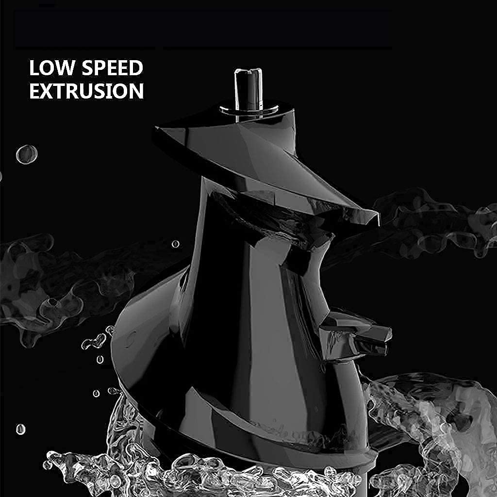 Slow Juicer Machine with Dual Feed Chute and BPA-Free Components