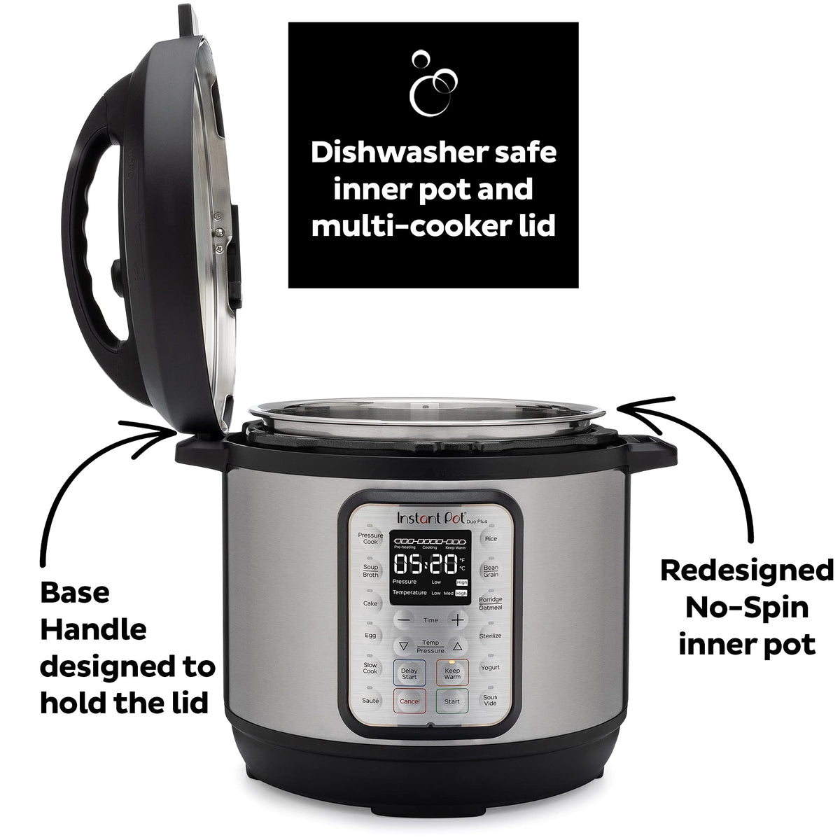 Instant Pot Duo Plus 9-in-1 Multicooker, Pressure Cooker