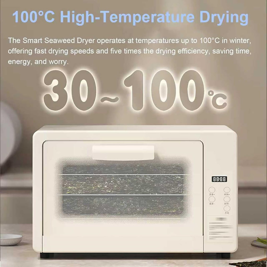 25L Stainless Steel Food Dehydrator with Adjustable Temperature Control
