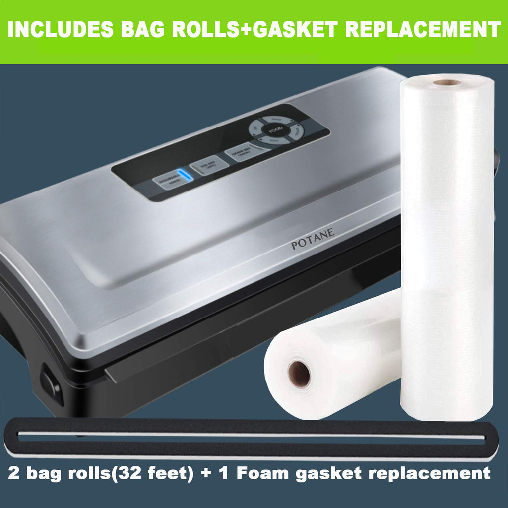 8-in-1 Vacuum Sealer with Dry and Moist Food Modes