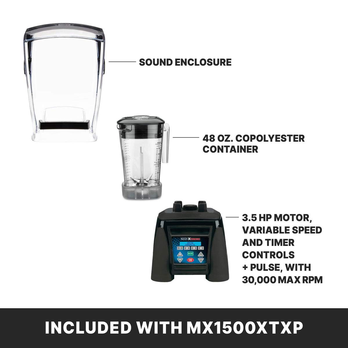 Waring Commercial MX1500 Parentage