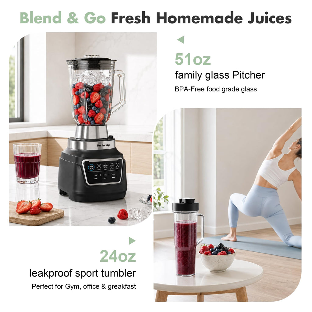 14-in-1 Food Processor and Blender Combo