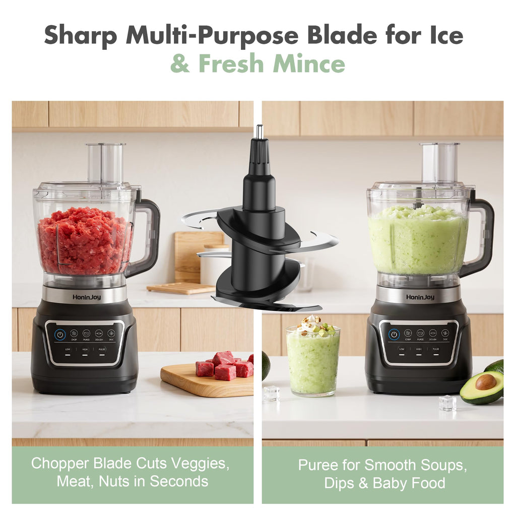 14-in-1 Food Processor and Blender Combo