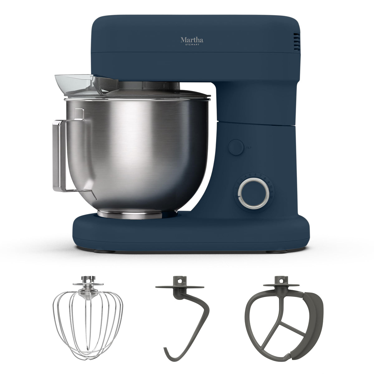 5.3Qt Tilt-Head Stand Mixer with 12 Speeds and Baking Attachments