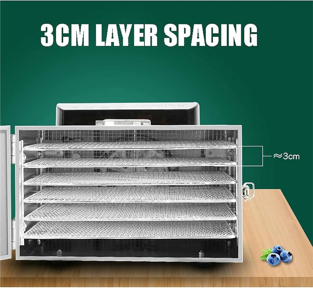 Food Dehydrator，Freeze Dryer Machine， Adjustable Temperature Control