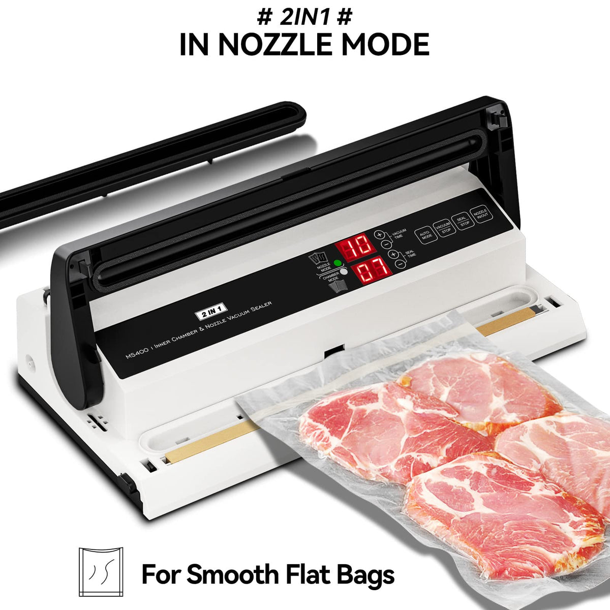 Commercial Vacuum Sealer with Double Pump and 40cm Seal Bar