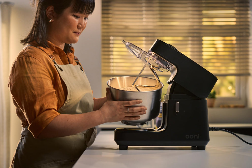 7.3Qt Spiral Dough Mixer with 58 Speed Settings and Attachments