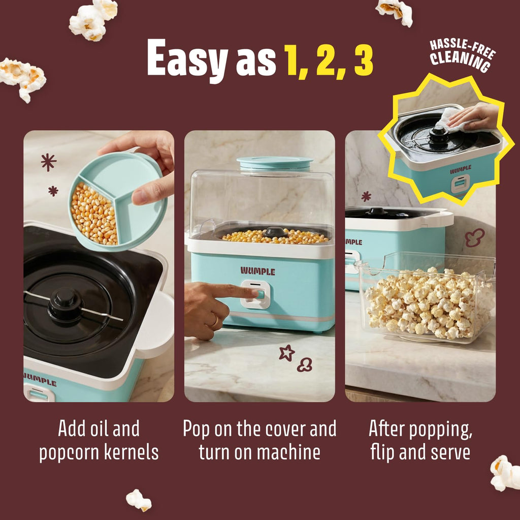 Popcorn Machine With Bowl 12 Cup