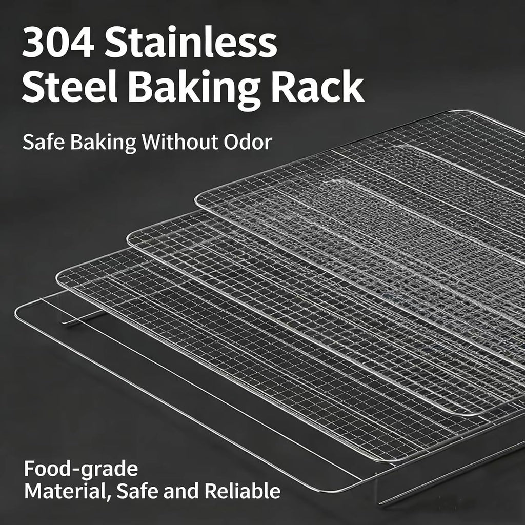 25L Stainless Steel Food Dehydrator with Adjustable Temperature Control
