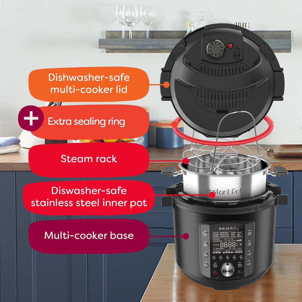 Instant Pot Pro (8 QT) 10-in-1 Pressure Cooker