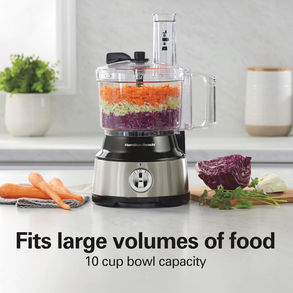Hamilton Beach Food Processor & Vegetable Chopper for Slicing