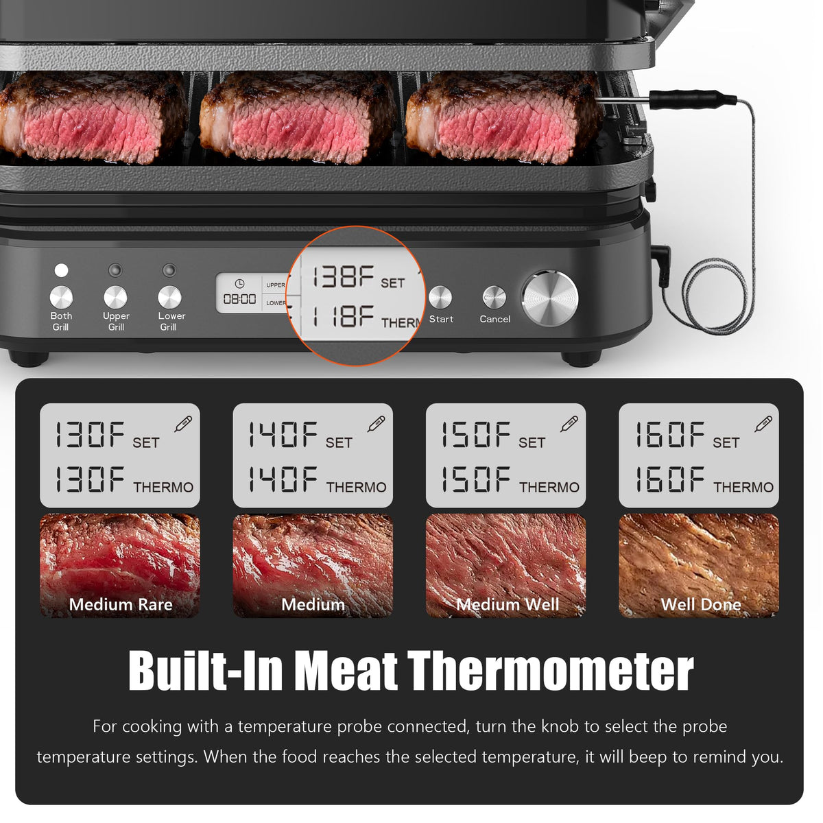 CATTLEMAN Panini Press Grill 2026